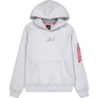Lässiger Kapuzenpullover mit Grafikdetail