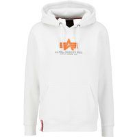 Klassischer Kapuzenpullover mit Logo-Print