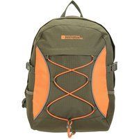 Mountain Warehouse - Rucksack "Bolt", 18 Liter (Khaki/Orange)