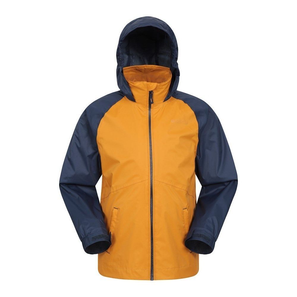 Wasserdichte Kinderjacke mit Kapuze