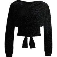 Boss - "C Edevory" Kurzes Top Wickel für Damen (Schwarz)