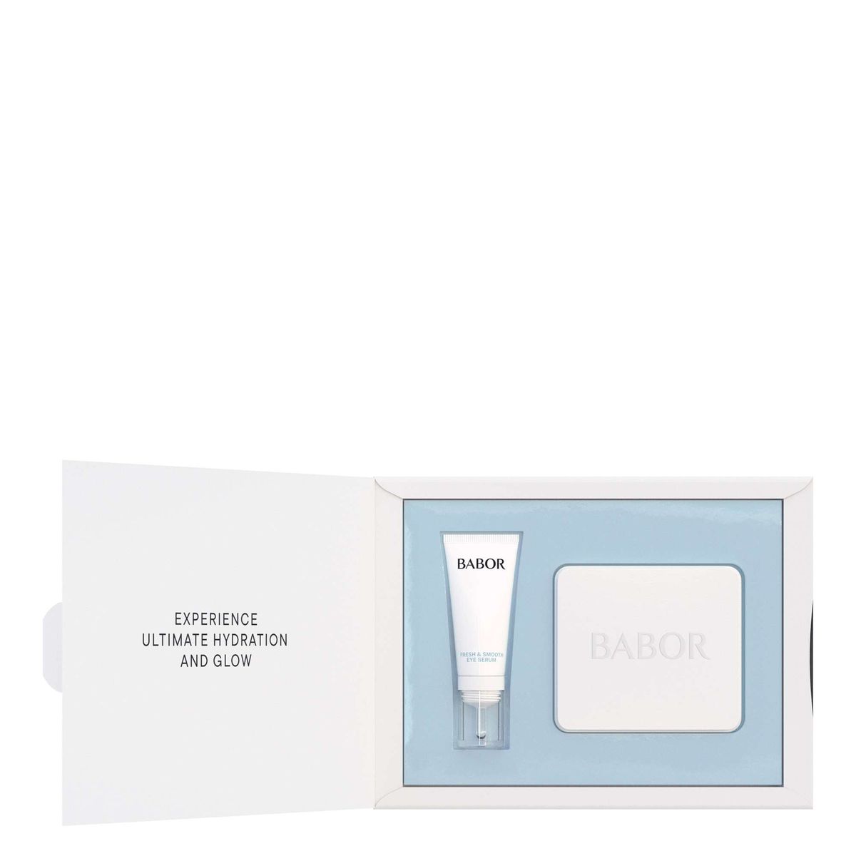 Feuchtigkeitsspendendes Augenserum und Augenpads Set