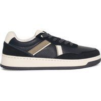Flache Court Leder Sneaker