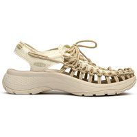 Gewebte Riemchensandalen mit verstellbarer Schnur