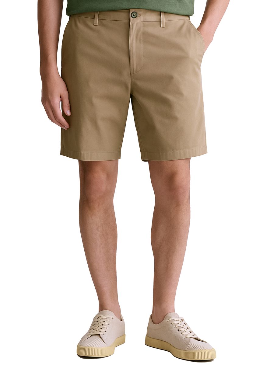 Relaxte Baumwoll-Chino-Shorts