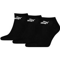 Schwarze, niedrig geschnittene Logo-Socken, Dreierpack