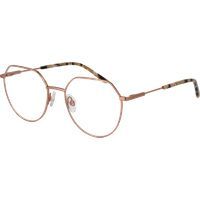 Geometrische Roségold Vollrandbrille