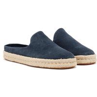 TOMS Santiago Herren Clogs Aus Veloursleder In Blau