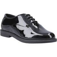 Hush Puppies Nellie Lackleder Mädchen Schwarz Oxford Schuhe