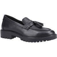 Hush Puppies Abigail Senior Leder Mädchen Schwarz Slipper