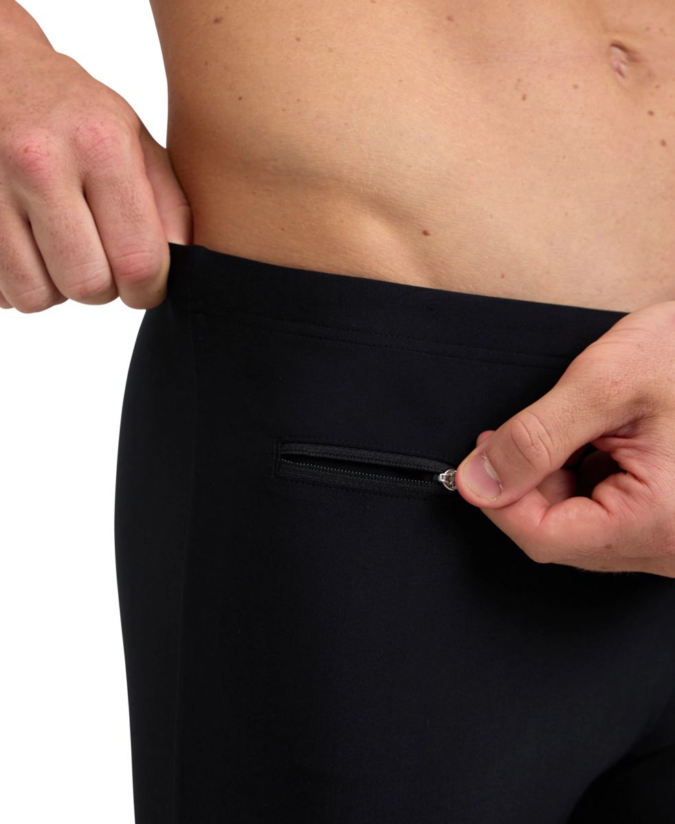 Sportliche Badehose mit Reißverschlusstasche