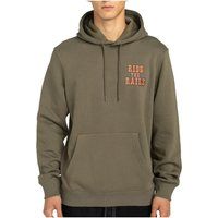 Lässiger Fleece-Pullover Hoodie
