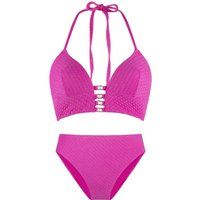 Gepolsterter Neckholder Bikini Set