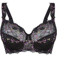 BH mit floraler Spitze, Full Coverage