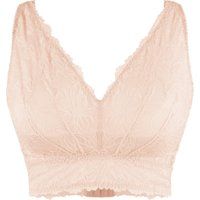 Blumen-Spitzen-Bralette ohne Futter