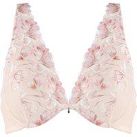 Floral Spitzen Triangel Bralette BH