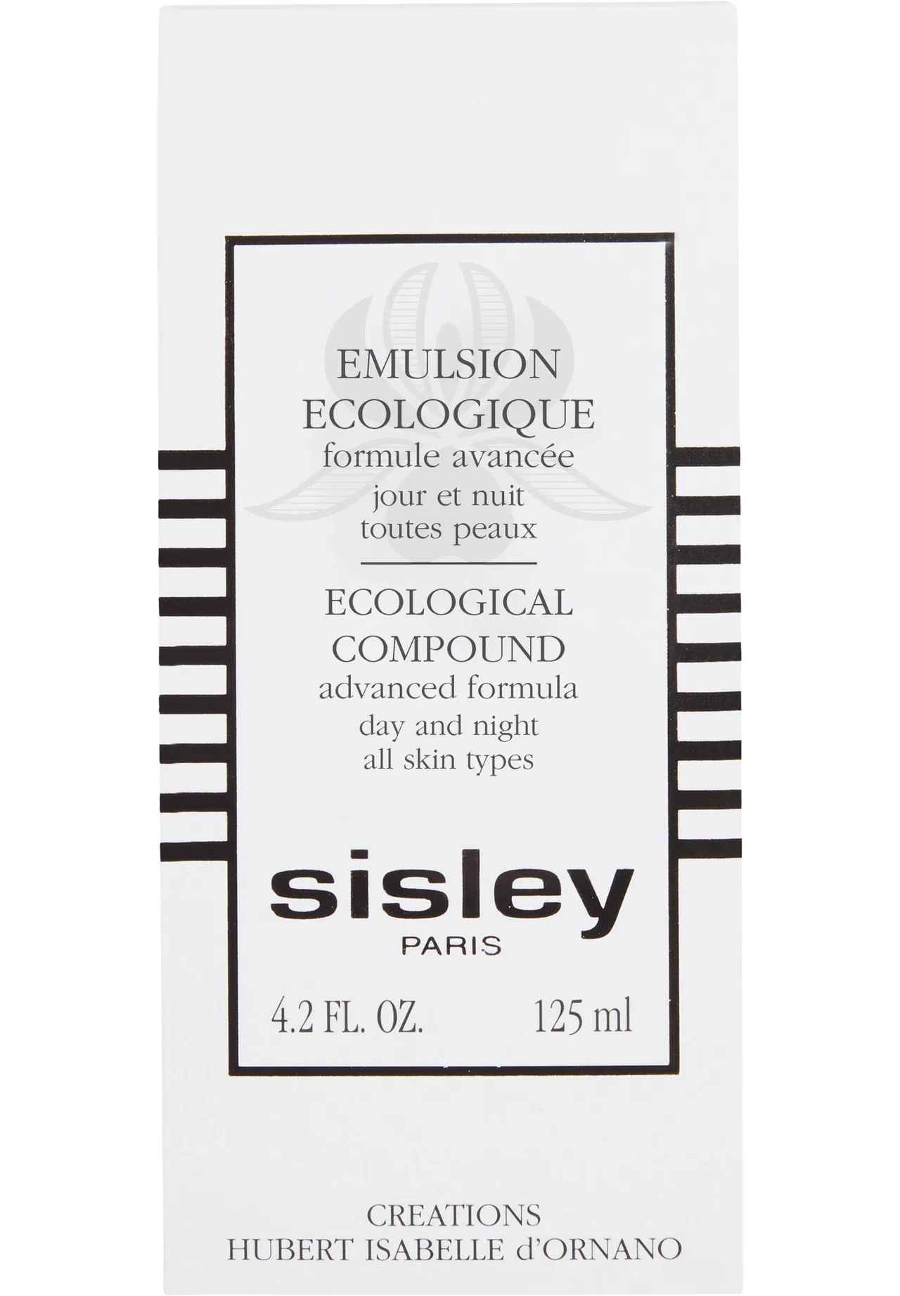 sisley Émulsion Écologique formule avancée, Feuchtigkeitspflege, TRANSPARENT, 125