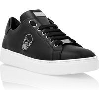 Low-Top Leder Mode Sneaker Schädel