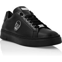 Low-Top Leder Mode Sneaker Schädel