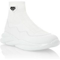 Weiße High-Top-Sneakers Skywalker