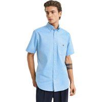 Herren Kurzarm Oxford Hemd