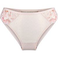 Slip mit floraler Spitze