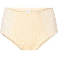 High-Waist Slip mit floralem Jacquardmuster