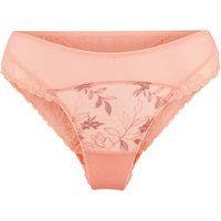 String-Tanga mit floraler Spitze