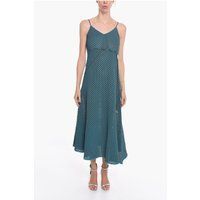 Gestreiftes Maxikleid aus Baumwollmischung
