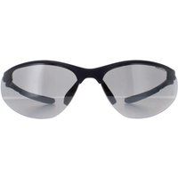 Sportliche Halbrand-Sonnenbrille mit Spiegelgläsern