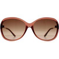 Übergroße Butterfly-Sonnenbrille mit Farbverlaufsgläsern