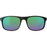 Matte Schwarz Rahmen GrÃ¼ner Farbverlauf Sonnenbrille