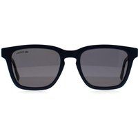 Matte blaue, rechteckige Sonnenbrille