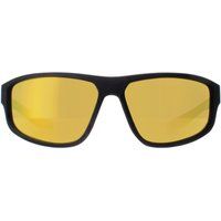 Sportliche Sonnenbrille mit orangen Gläsern