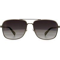 Moderne Metall-Pilotenbrille