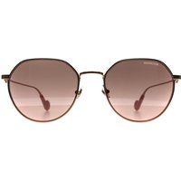Runde Roségold Sonnenbrille