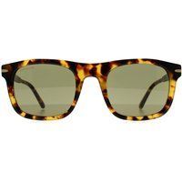 Klassische havannafarbene rechteckige Sonnenbrille
