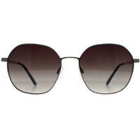 Runde Sonnenbrille mit Farbverlaufsgläsern