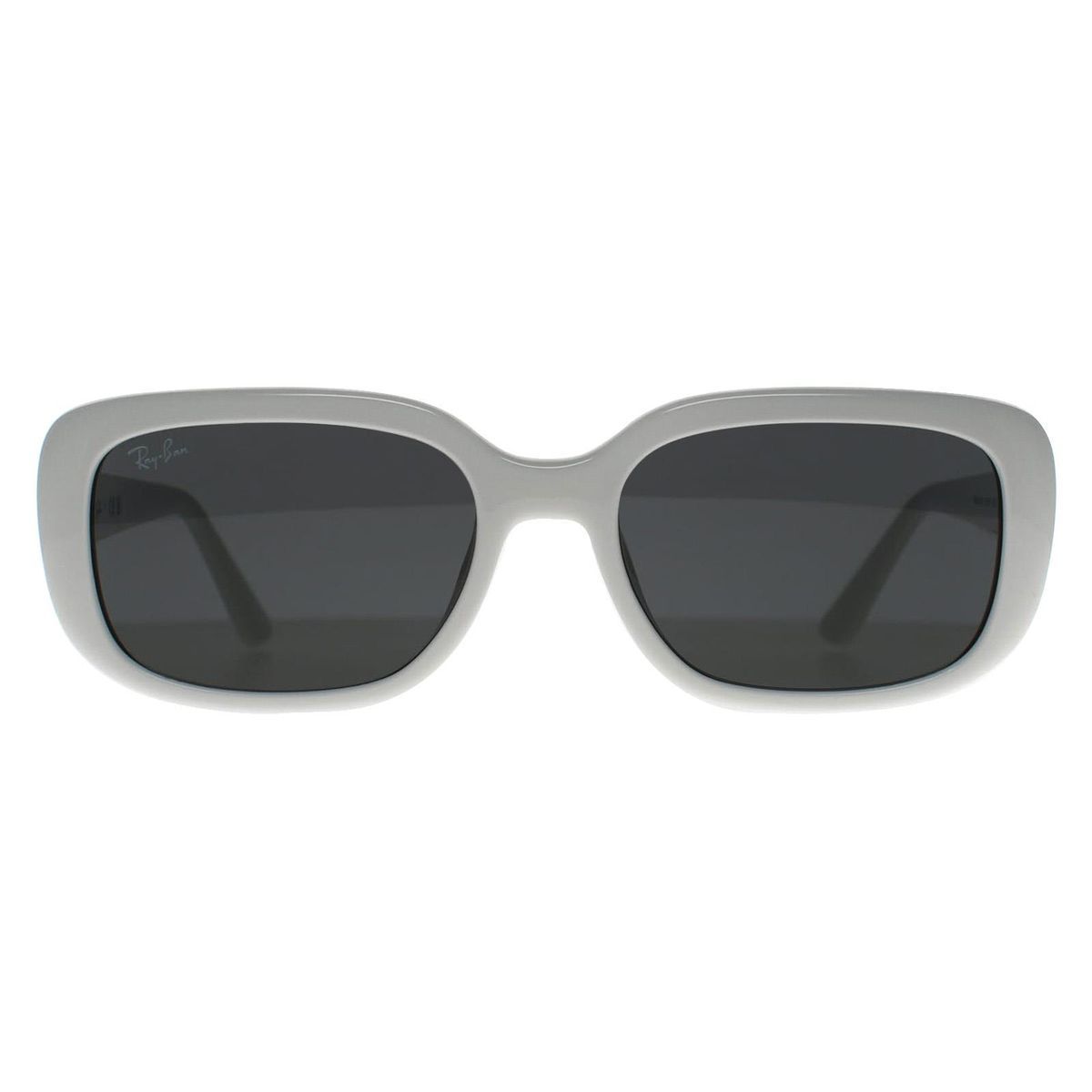Rechteckige Sonnenbrille mit Bio-Rahmen