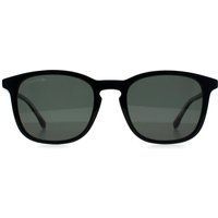 Klassische rechteckige Sonnenbrille mit dunklen Gläsern