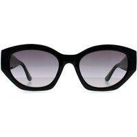 Übergroße Sonnenbrille mit quadratischem Rahmen