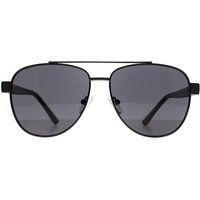 Aviator Sonnenbrille mit Gunmetal-Gestell