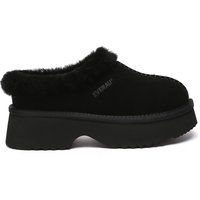 Klobiger Plateau Shearling Hausschuh