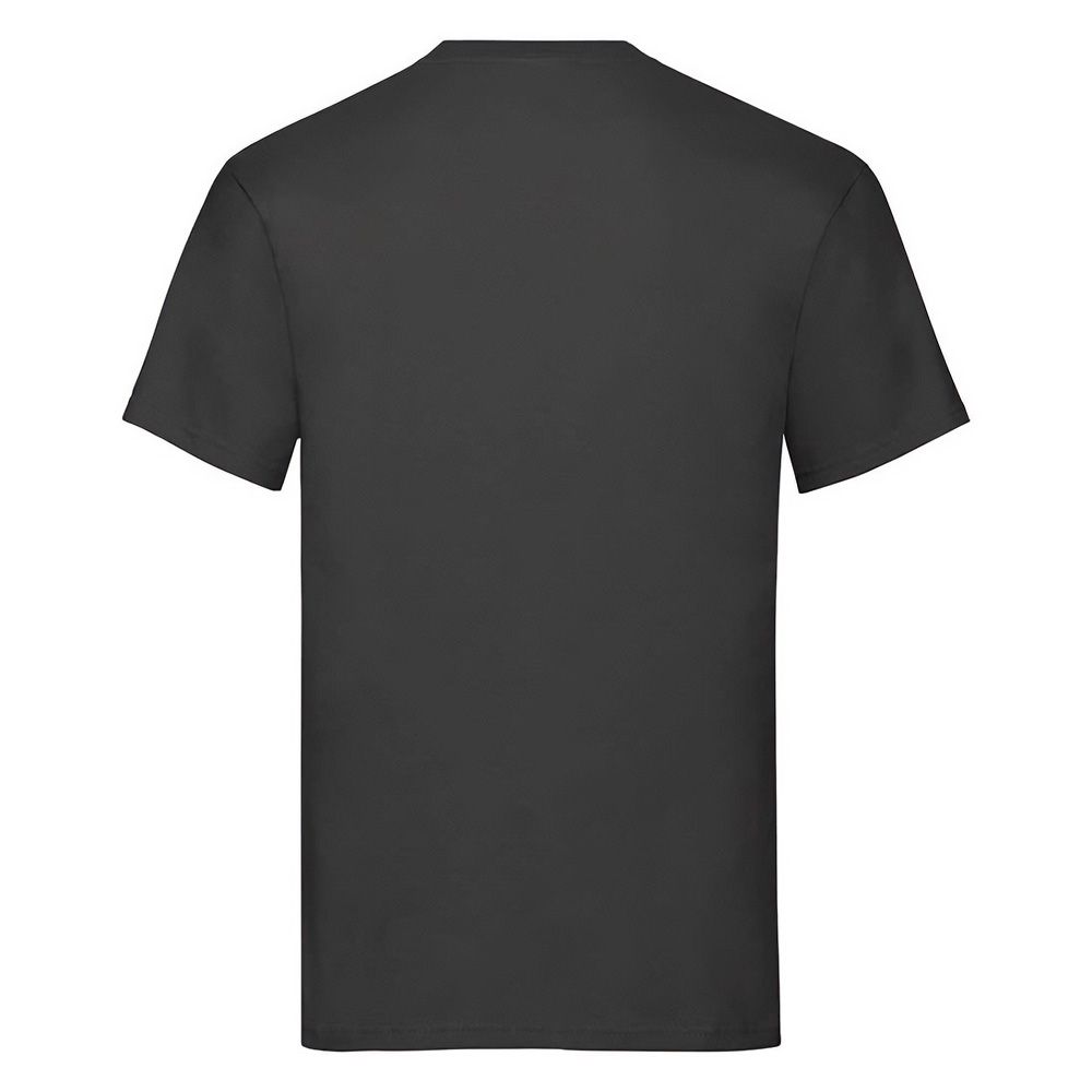 Schweres Baumwoll-T-Shirt mit Rundhalsausschnitt