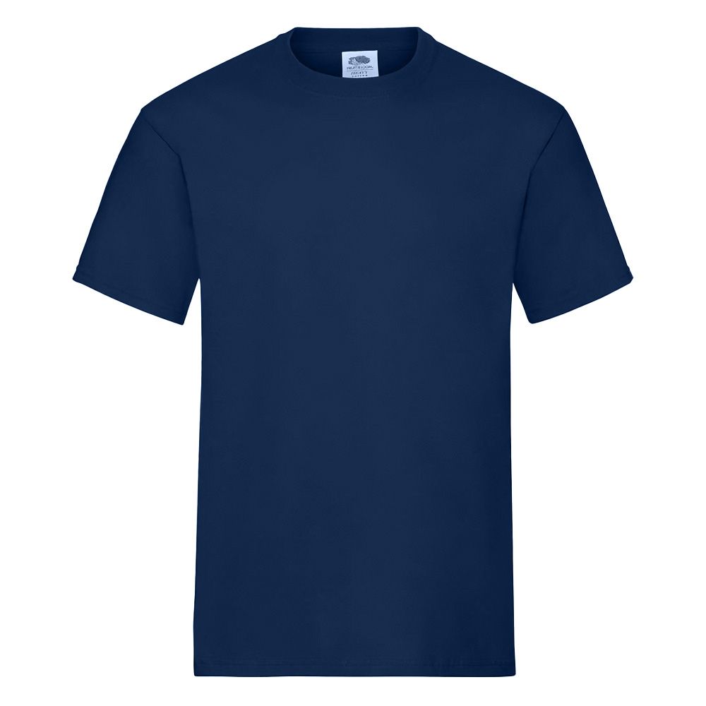 Klassisches marineblaues Baumwoll-T-Shirt