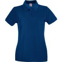 Fruit of the Loom - "Premium" Poloshirt für Damen (Marineblau)