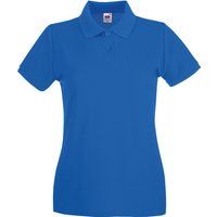 Fruit of the Loom - "Premium" Poloshirt für Damen (Königsblau)