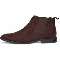 Herren Chelsea-Stiefel aus Wildleder mit Lederfutter