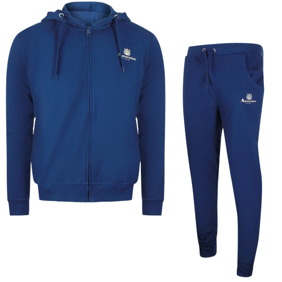 Set mit Kapuzenpullover und Jogginghose mit Reißverschluss