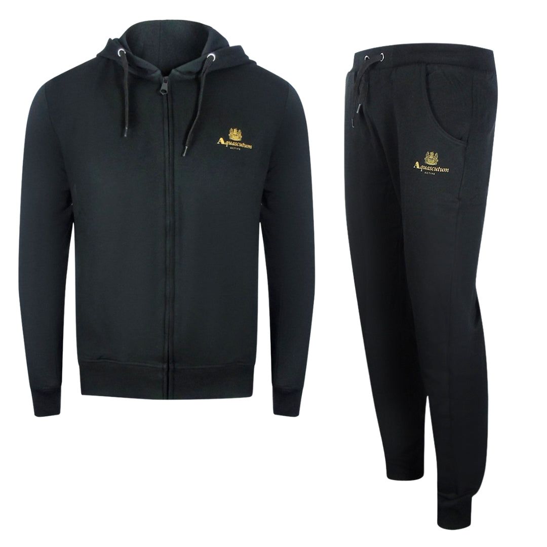 Locker geschnittenes Hoodie-Set mit Reißverschluss